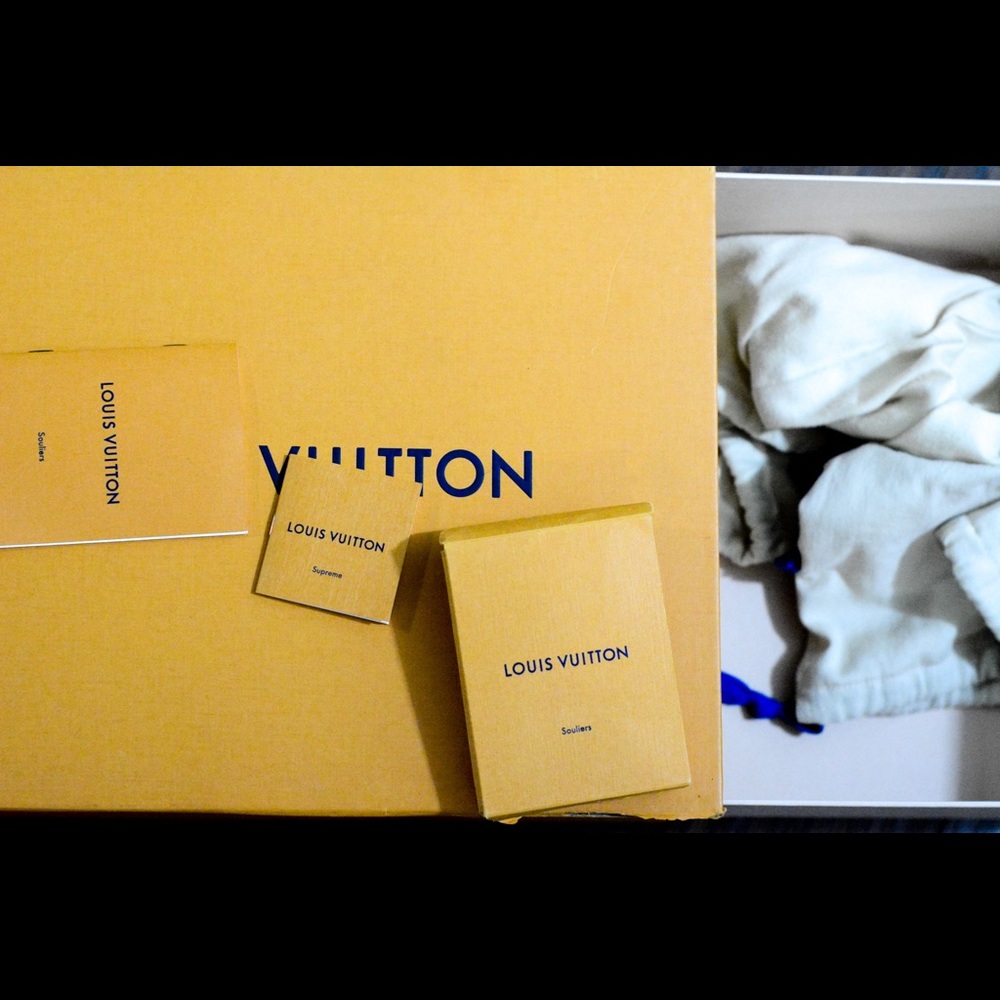 Louis Vuitton Supreme shoes